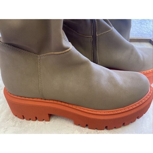 NEW FREE PEOPLE Sz 38 8 CHASE SECOND SKIN OVER THE KNEE BOOT - Picture 4 of 4